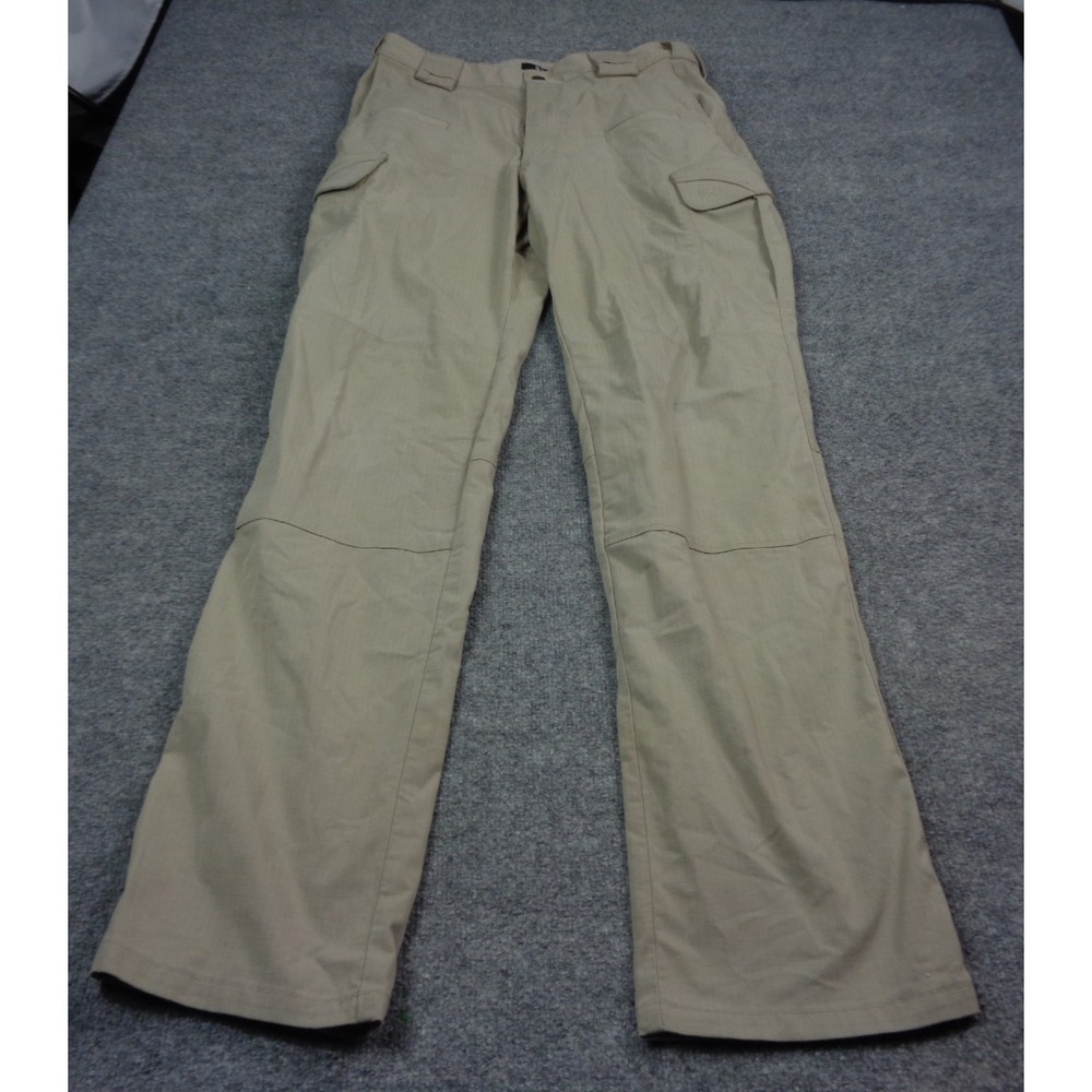 5.11 Tactical Stryke Pants Mens 32x36 Beige Cargo Utility Hiking Outdoor Ripstop